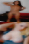 Old wrinkled horny woman