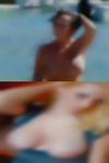Women looking for underwater
