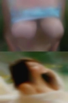 Mature woman kissing